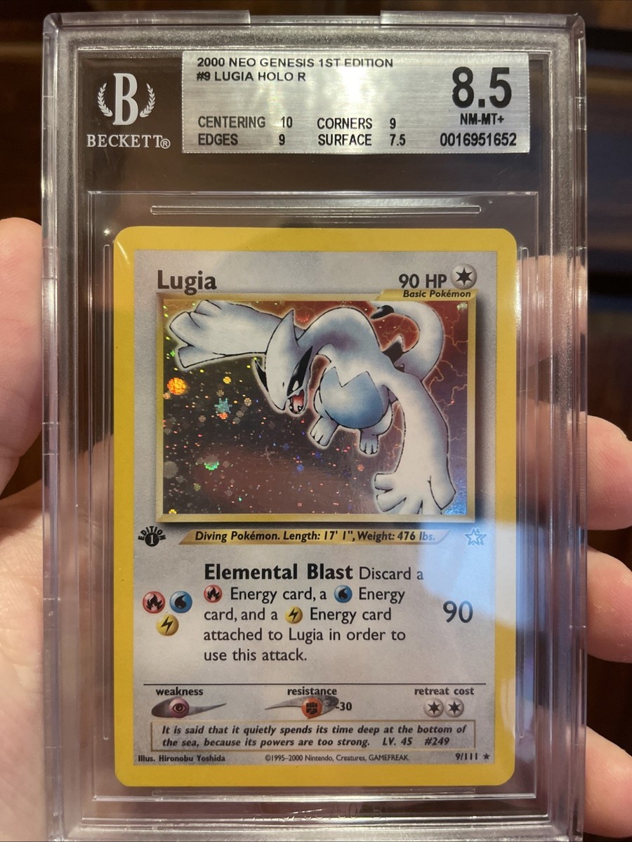 Lugia Pokémon TCG 1st Edition Individual Trading Card Games Lugia Pokémon TCG 1st Edition Individual Trading Card Games