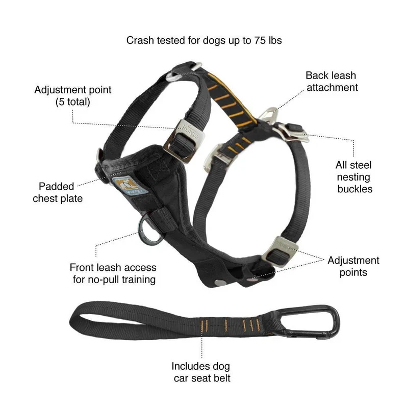 Kurgo Enhanced Strength Tru-fit Smart Dog Harness in Medium K01257