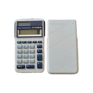 Texas Instruments TI-1706 III Calculator with Cover Vintage - Picture 1 of 2