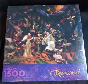 Unopened / Springbok By Hallmark / A Renaissance Christmas / 1500pc Puzzle - Picture 1 of 1