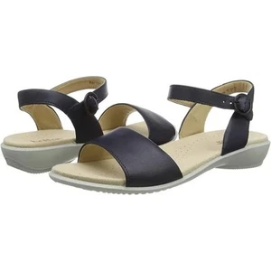 Hotter Tropic navy classic two-part comfort sandal Euro Size 41.5 US Size 9.5 - Picture 1 of 12