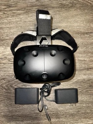 HTC Vive VR Headset With Wires (Working Condition) - Image 1 of 4