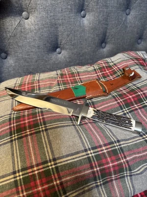 Anton Wingen Jr. Othello Solingen Rostei Knife with Stag Handle - Image 1 of 4