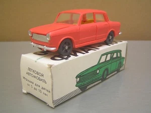 Juguete ruso Mebetoys Fiat 1100R plástico escaso escala 1/43 hecho en URSS SIN USAR, EN CAJA - Imagen 1 de 12