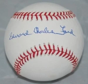 "Edward Charles" Whitey Ford New York Yankees Signed autographed Baseball - Picture 1 of 1