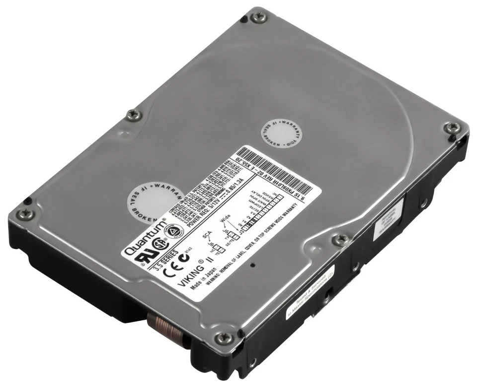 Hard Drive Quantum Viking II 9.1S PX09L01R 9GB 7.2K SCSI 3.5'' - Image 1 of 3