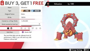 ✨ Vulkanion ✨ Mythisches Pokemon Schwert und Schild Perfect IV 🚀 Schnelle Lieferung 🚀 - Bild 1 von 5