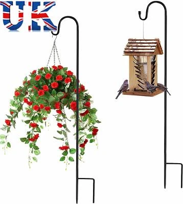 2PCS HeavyDuty Shepherds Hook Adjustable Shepards Hooks for Outdoor 76/100/150CM - Image 1 of 4