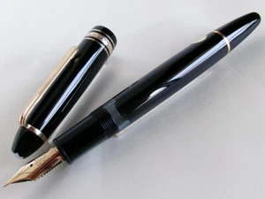 Montblanc Meisterstuck 146 Le Grand penna stilografica 14C F pennino anni 70 - Foto 1 di 14