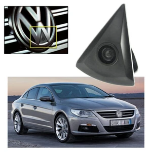 Car Front View Camera CCD Wide Degree Logo Embedded for VW CC 2009-2012 10 11 - Picture 1 of 8