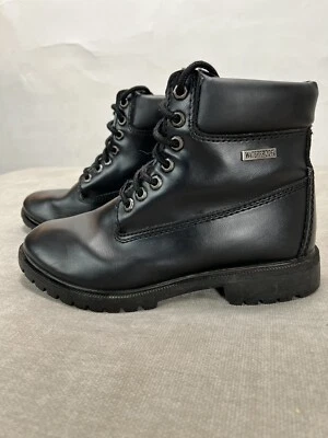 Botas de Trabajo Dexter Grunge Gótico Negro Suela Impermeable Deslizamiento Resistente al Aceite 6.5 Foto 1 de 4