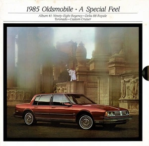 1985 Oldsmobile 98 Regency Delta 88 Toronado Custom Cruiser Sales Brochure - Picture 1 of 1