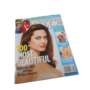 People magazine ANGELINA JOLIE 100 MOST BEAUTIFUL May 2006 - Picture 1 of 4