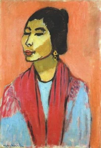 Henri Matisse Joaquina 1911 Portrait Expressionism 17" x 22" Archival Art Print - Picture 1 of 1