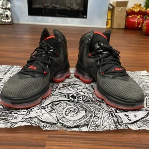Size 8 - Nike LeBron 19 Bred - CZ0203-001 - Picture 1 of 5
