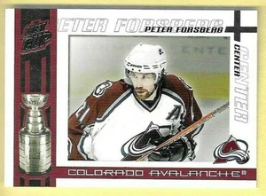 PETER FORSBERG 2003-04 PACIFIC QUEST FOR THE CUP #23 COLORADO AVALANCHE - Picture 1 of 2