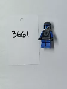 LEGO Star Wars Mandalorian Jetpack Trooper Minifigura Reloj de la Muerte sw0296 - Imagen 1 de 2