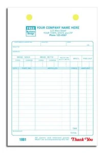250 formularios de registro de suministro automático / 2 piezas sin carbono / Nebs / Deluxe No. 611 - Imagen 1 de 1