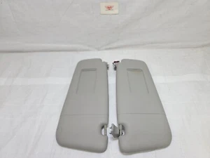 2004-2010 BMW 5 Series E60 E61 Sun Visor Sunvisor Left & Right Set w/ Mirror OEM - Picture 1 of 7