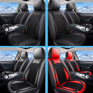 For Jaguar XF 2009-2024（Color Selection）Car 5-Seat Covers Cushion PU Leather