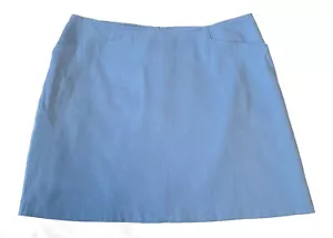 BCBG - MAXAZRIA - Gonna azzurra misto cotone - tasche - taglia: 12 - Foto 1 di 7