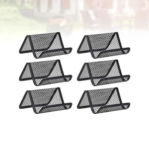 6 Pcs Geschäftskartenhalter Inhaber Für Unternehmen Eisengehäuse - Afbeelding 1 van 11