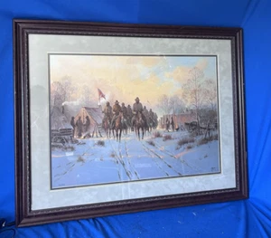 Framed G. Harvey JACKSON'S WINTER CAMPAIGN Stonewall Civil War (PU Nashville) - Picture 1 of 19