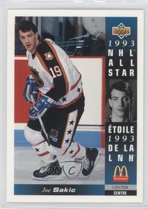 1993-94 Upper Deck McDonald's Joe Sakic #McD-24 HOF