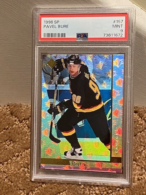 1996 SP Pavel Bure PSA 9 Card #157 NEW CASE POP 1 NO 10 - Image 1 of 1