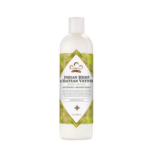 Body Lotion  Indian Hemp & Haitian Vetiver 13 Oz By Nubian Heritage - Image 1 of 1
