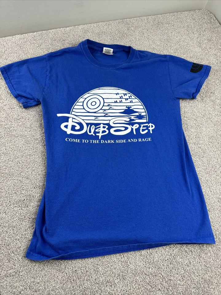 Vintage Dubstep Come to the Dark Side and Rage Blue Y2K 2000’s Melt Your Face - Image 1 of 4