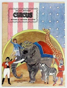 1970 Delavan, Wisconsin Circus Historical Souvenir Magazine - Picture 1 of 14