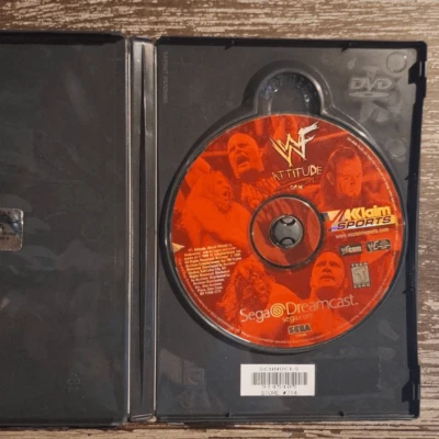 WWF Attitude (Sega Dreamcast, 1999) Disc only - Image 1 of 2