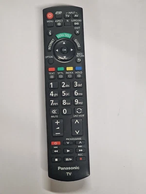 Genuine Panasonic TV Remote Control f�r TXL37ET5E TX-L37ET5E HD Smart - Image 1 of 4
