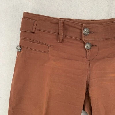 Bermudas Bebe Marrón Mujer Talla 6 Elastizadas Botones Decorativos EE. UU. Foto 1 de 4
