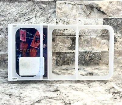 Foreigner The Very Best and Beyond Cassette Tape Kmart Shoplifting Sleeve Vtg - Image 1 of 4