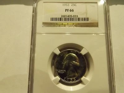 1953 25C Washington Quarter - Image 1 of 4