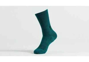 SPECIALIZED COTTON TALL SOCK Tropical Teal XL - Picture 1 of 1
