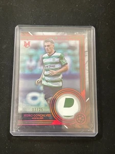 Pedro Goncalves 2022-23 Topps Museum UCL Meaningful Material Single Relic /25 - Picture 1 of 2
