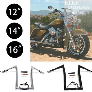 Prewired & drilled Handlebar for Road King FLHR FLHRC 2014-2015 RISE 12" 14" 16" - Bild 1 von 10