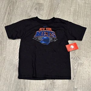 NIKE TEAM N.Y Mets Center Swoosh Youth Sz 7 NWT SHIRT - Picture 1 of 10