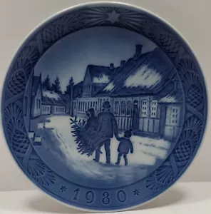 PLATO DE NAVIDAD REAL COPENHAGEN 1980 - TRAER A CASA EL ÁRBOL DE NAVIDAD COMO NUEVO - Imagen 1 de 3