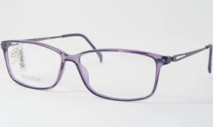STEPPER SI-30172 F880 Transparent Lavender Purple EYEGLASSES GLASSES 52-12-130mm - Picture 1 of 12