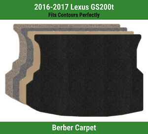 Lloyd Berber Trunk Carpet Mat for 2016-2017 Lexus GS200t 