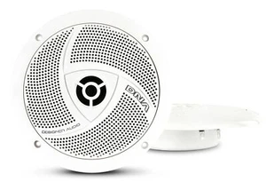 Dna MS650W 6.5 Inch Slimline Marine Speakers In White - 1 Pair - Picture 1 of 6