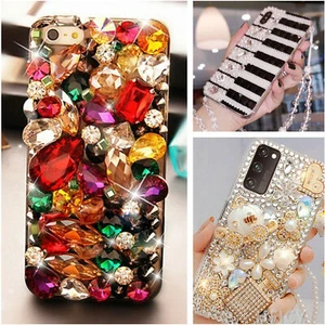 For Samsung Galaxy Cases Bling Glitter Diamonds Rhinestones Crystals Phone Cover - Picture 1 of 13