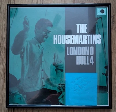 Framed The Housemartins – London 0 Hull 4, Paul Heaton autograph - Image 1 of 4
