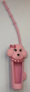 Bath and Body Works Pink French Poodle Liplicious Lip Gloss Holder - Picture 1 of 4