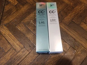 IT COSMETICS~CC+ NUDE GLOW SKIN TINT~LIGHT~1.08 OZ~SPF 40 And Spf 50 Lot - Picture 1 of 1