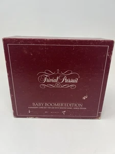 Juego de cartas subsidiarias Trivial Pursuit Baby Boomer Edition para Master Game 1983 - Imagen 1 de 3